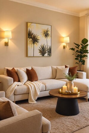 Living Room in 3 BHK Villa at Adityapur – for Sale