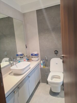 Bathroom in 3 BHK Apartment at Aum Artha, Khar West – for Sale