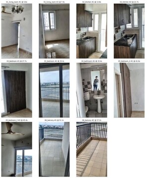 Floor Plan in 2 BHK Apartment at Gaur Yamuna City 16th Park View, Gaur Yamuna City – for Sale