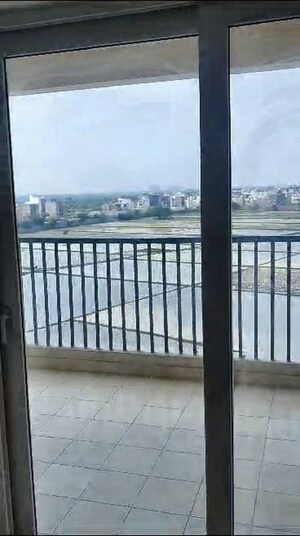 Balcony in 2 BHK Apartment at Gaur Yamuna City 16th Park View, Gaur Yamuna City – for Sale