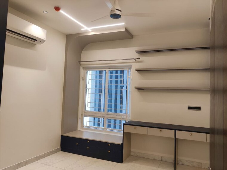 Living Room, sumadhura-the-olympus 4 Bedroom 3000 Sq.Ft. Apartment In Nanakramguda Hyderabad 10687790