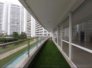 Balcony in 4 BHK Apartment at Krrish Provence Estate, Gurgaon Faridabad Road – for Rent