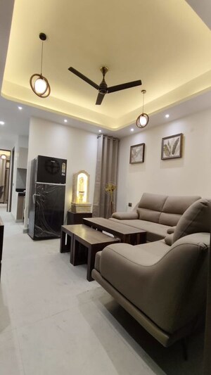 Living Room in 1 BHK Apartment at Saket – for Rent