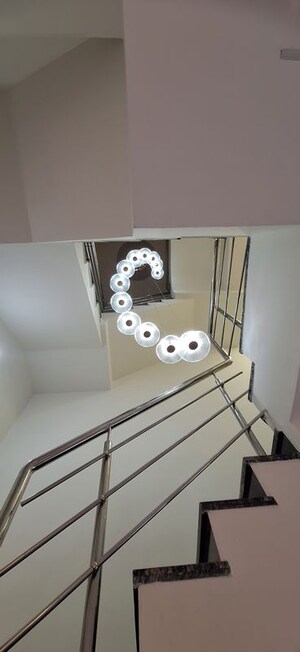 Staircase in 4 BHK Villa at Vani Villa, Kalali – for Sale