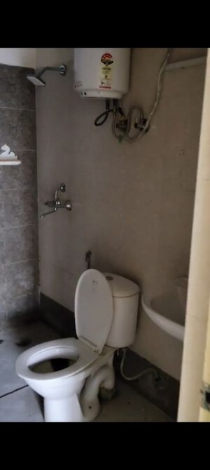 Bathroom in 2 BHK Apartment at MCC Signature Heights, Raj Nagar Extension – for Rent