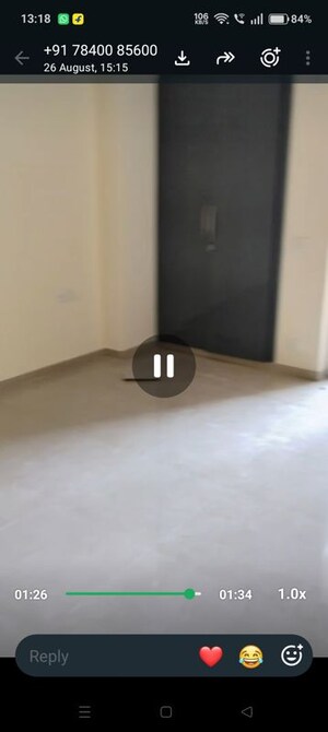 Room in 2 BHK Apartment at MCC Signature Heights, Raj Nagar Extension – for Rent