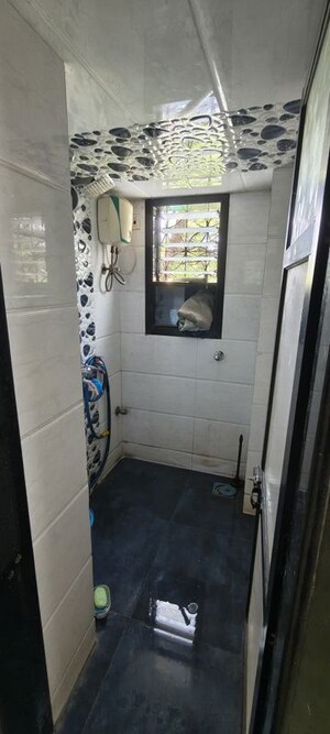 Bathroom in 1 BHK Apartment at Shree Vijapur CHS, Kandivali East – for Rent
