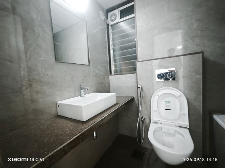 Bathroom, arihant-aspire 2 Bedroom 664 Sq.Ft. Apartment In Palaspe Phata Navi Mumbai 10687876