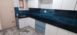 Kitchen in 3 BHK Apartment at Trendset Grande Apartments, Banjara Hills – for Rent