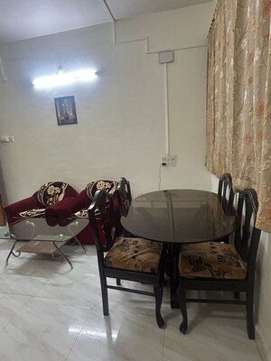 Living Room in 1 BHK Independent House at Kharghar Sector 12 – for Rent