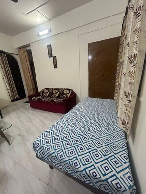 Bedroom in 1 BHK Independent House at Kharghar Sector 12 – for Rent