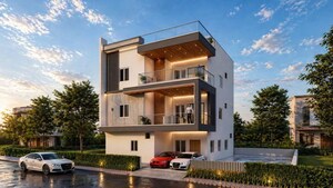 3 BHK Villa – Exterior View View at Nagole - for Sale