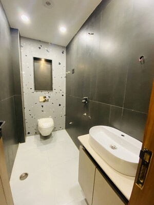 Bathroom in 3 BHK Builder Floor at Dwarka Mor – for Rent
