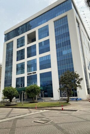  Office Space – Exterior View View at Peninsula Corporate Park, Lower Parel - for Rent