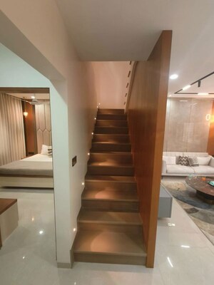 Staircase in 4 BHK Villa at Govardhan Paradise 19, Bhayli – for Sale