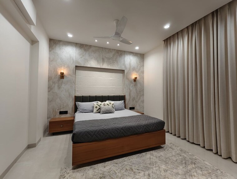 Bedroom, govardhan-paradise-19 4 Bedroom 1850 Sq.Ft. Villa In Bhayli Vadodara 10450557