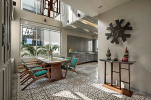 Dining area in 4 BHK Villa at Krishna Bhuvi, Bhayli – for Sale