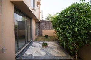 Balcony in 4 BHK Villa at Krishna Bhuvi, Bhayli – for Sale