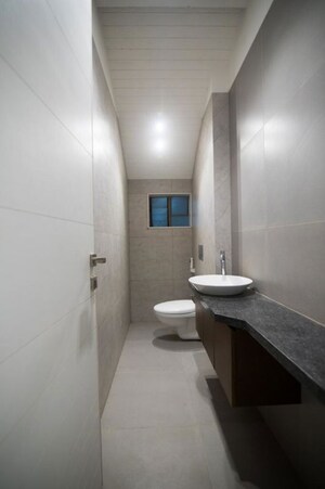 Washroom in 4 BHK Villa at Krishna Bhuvi, Bhayli – for Sale