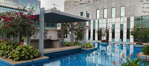 Swimming Pool in 3 BHK Apartment at Adani Ten BKC, Bandra East – for Rent