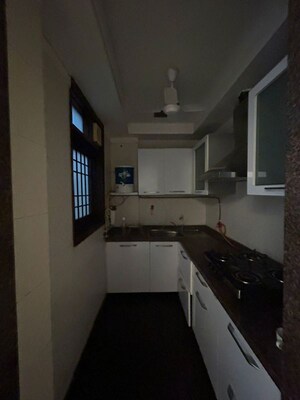 Kitchen in 3 BHK Builder Floor at East Of Kailash – for Sale