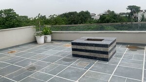 Terrace in 4 BHK Penthouse at Greater Kailash ii – for Rent