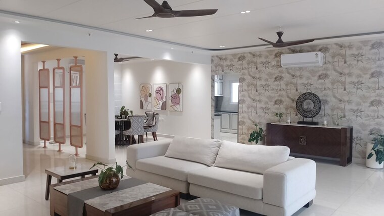 Living Room, ncc-urban-one 4 Bedroom 2630 Sq.Ft. Apartment In Narsingi Hyderabad 10688017