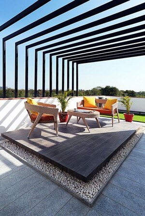 Balcony in 4 BHK Villa at Sherkhi – for Sale