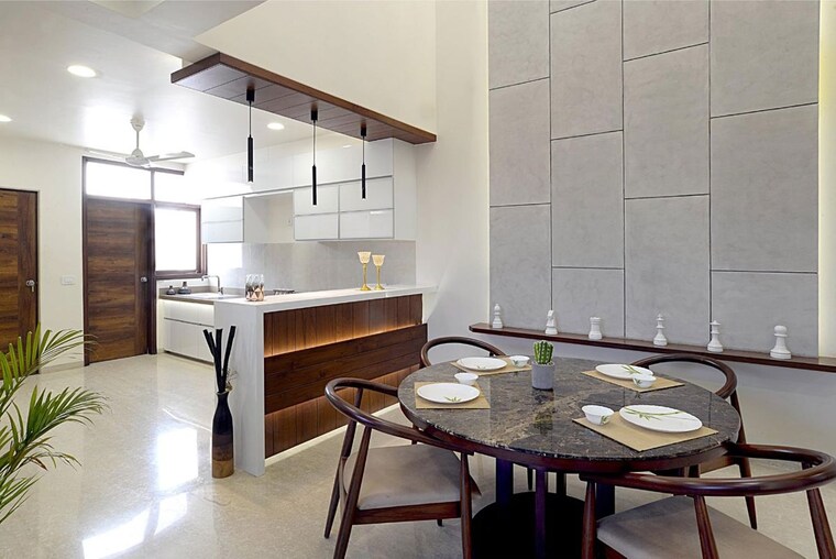 Kitchen, sherkhi 4 Bedroom 2600 Sq.Ft. Villa In Sherkhi Vadodara 10462741