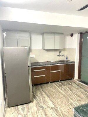 Kitchen in 1 BHK Apartment at Freedom Fighters Enclave – for Rent