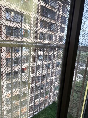 Balcony in 1 BHK Apartment at Bhoomi Samarth, Goregaon East – for Rent
