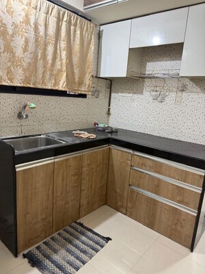 Kitchen in 1 BHK Apartment at Bhoomi Samarth, Goregaon East – for Rent