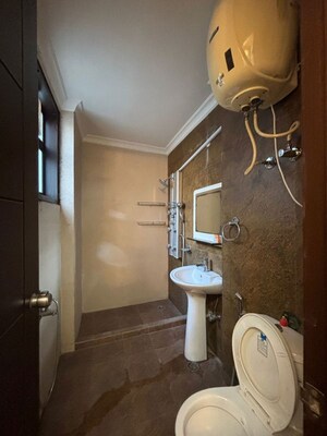 Bathroom in 3 BHK Builder Floor at East Of Kailash – for Sale