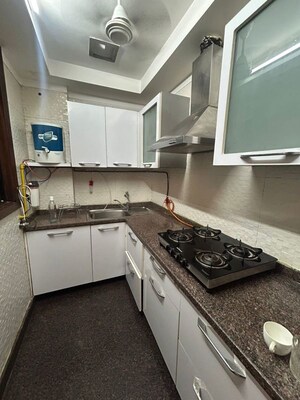 Kitchen in 3 BHK Builder Floor at East Of Kailash – for Sale