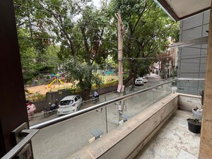 Balcony in 3 BHK Builder Floor at East Of Kailash – for Sale