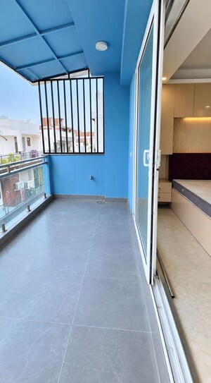 Balcony in 4 BHK Builder Floor at Vasant Kunj – for Sale