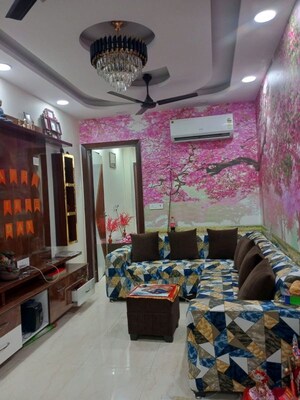 Living Room in 2 BHK Builder Floor at Uttam Nagar – for Rent