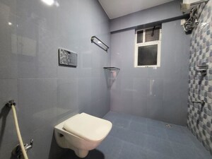 Bathroom in 3 BHK Apartment at Parinee 11 West, Juhu – for Rent