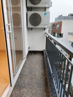 Balcony in 3 BHK Apartment at Hauz Khas – for Rent
