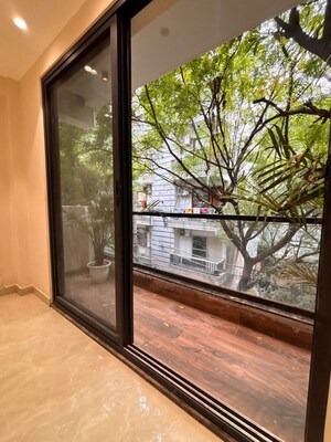 Balcony in 3 BHK Apartment at Freedom Fighters Enclave – for Rent