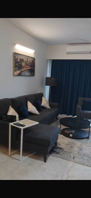 Living Room in 3 BHK Apartment at Godrej United, Whitefield – for Rent