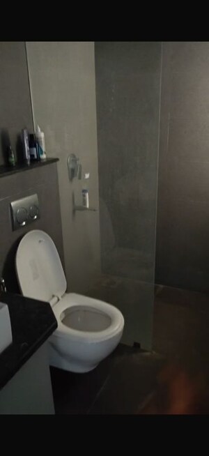 Bathroom in 3 BHK Apartment at Godrej United, Whitefield – for Rent