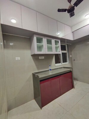 Kitchen in 1.5 BHK Apartment at Vaibhav Queens Park, Chembur – for Rent