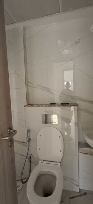 Bathroom in 2 BHK Apartment at Wadhwa TW Gardens, Kandivali East – for Rent