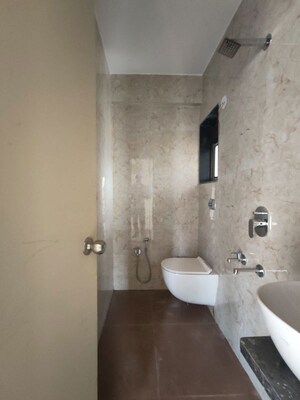 Bathroom in 2 BHK Apartment at Keni Maple Paradise, Kalwa – for Rent