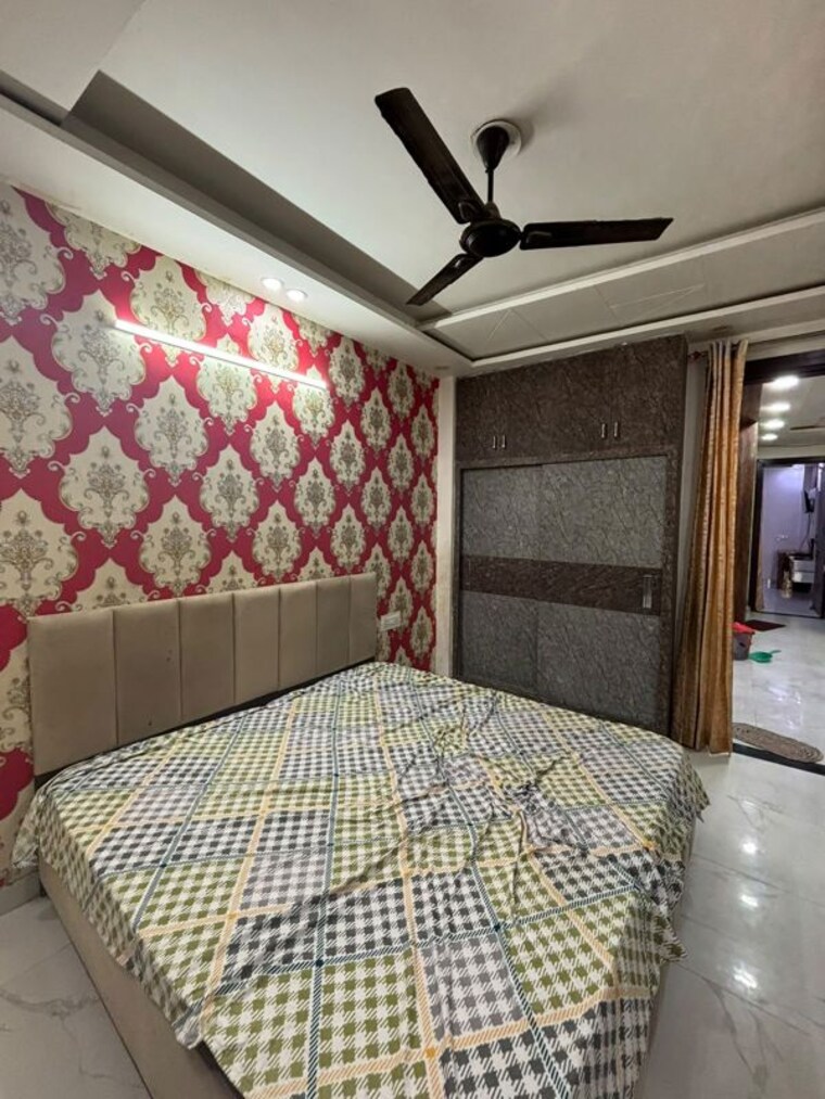 Bedroom, dwarka mor 3 Bedroom 120 Sq.Ft. Builder Floor In Dwarka Mor Delhi 10688266