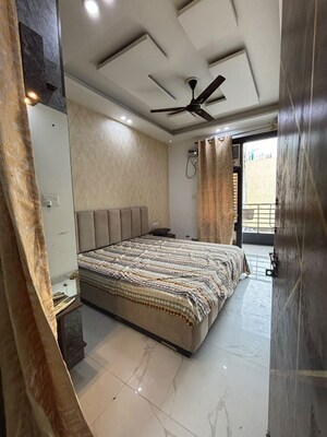 Bedroom in 3 BHK Builder Floor at Dwarka Mor – for Rent