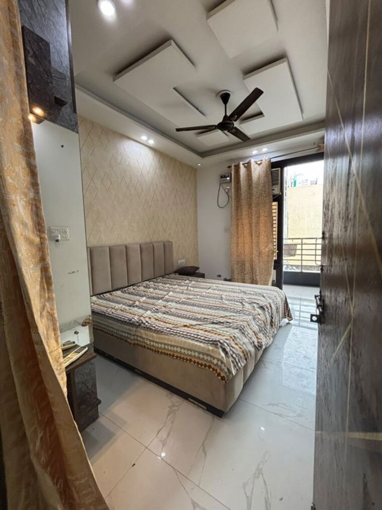 Bedroom, dwarka mor 3 Bedroom 120 Sq.Ft. Builder Floor In Dwarka Mor Delhi 10688266