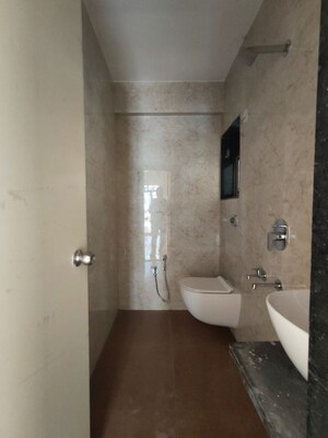 Bathroom in 1 BHK Apartment at Keni Maple Paradise, Kalwa – for Rent