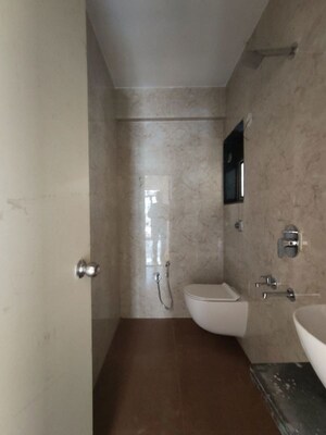 Bathroom in 1 BHK Apartment at Keni Maple Paradise, Kalwa – for Rent
